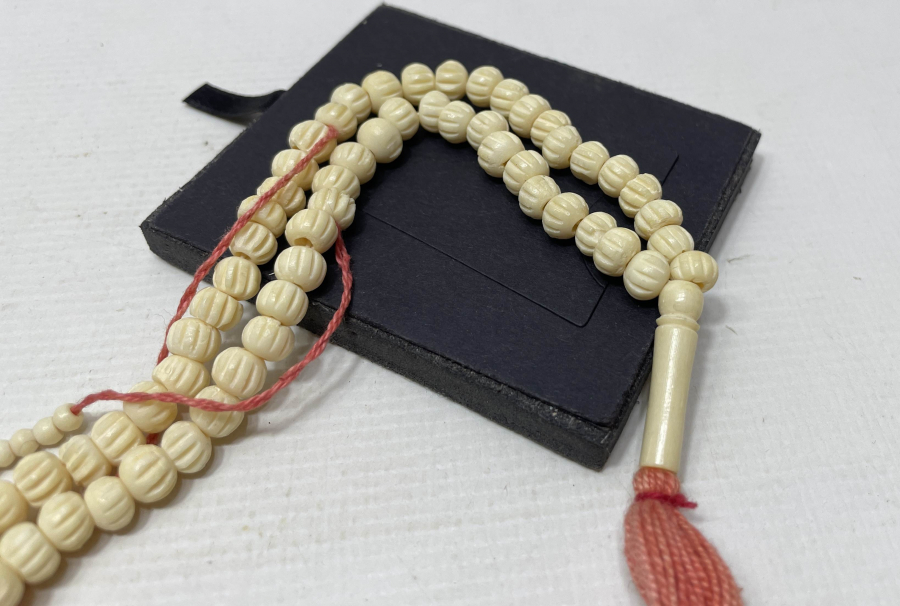 HABBELERİ DERVİŞ SİKKESİ FORMUNDA OSMANLI DÖNEMİ DERVİŞ TESPİHİ