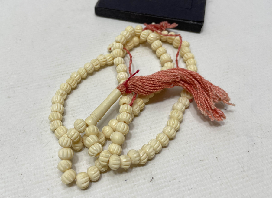 HABBELERİ DERVİŞ SİKKESİ FORMUNDA OSMANLI DÖNEMİ DERVİŞ TESPİHİ