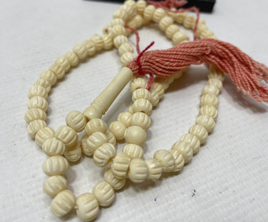 HABBELERİ DERVİŞ SİKKESİ FORMUNDA OSMANLI DÖNEMİ DERVİŞ TESPİHİ