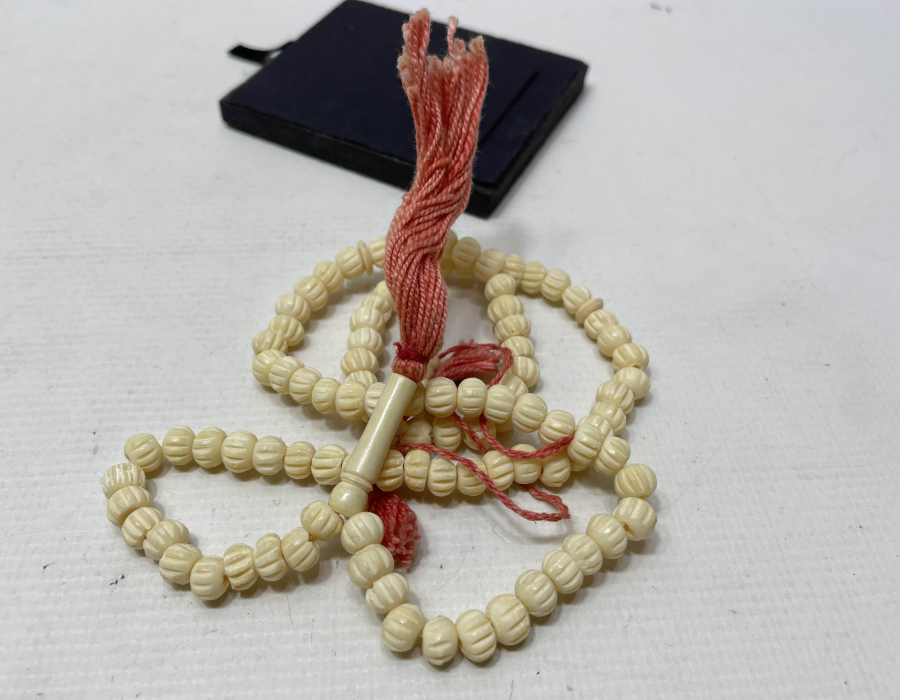 HABBELERİ DERVİŞ SİKKESİ FORMUNDA OSMANLI DÖNEMİ DERVİŞ TESPİHİ