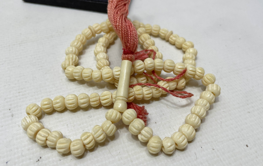 HABBELERİ DERVİŞ SİKKESİ FORMUNDA OSMANLI DÖNEMİ DERVİŞ TESPİHİ