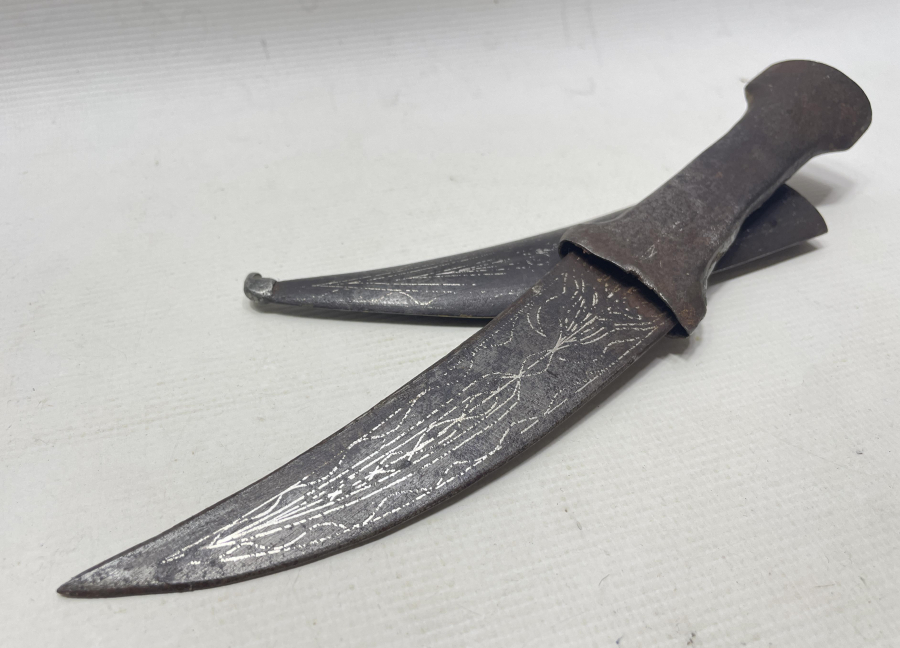 OSMANLI DÖNEMİ AFYON İŞİ KOFGARİ İŞÇİLİKLİ KUŞAK KAMASI