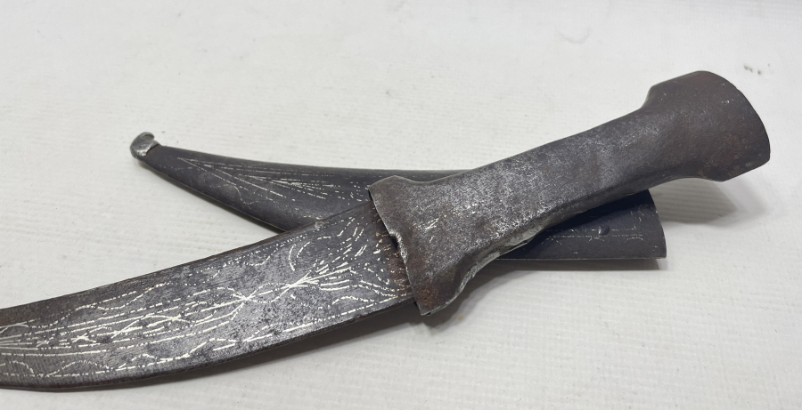 OSMANLI DÖNEMİ AFYON İŞİ KOFGARİ İŞÇİLİKLİ KUŞAK KAMASI