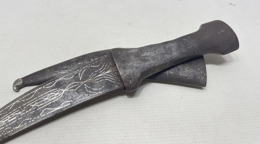 OSMANLI DÖNEMİ AFYON İŞİ KOFGARİ İŞÇİLİKLİ KUŞAK KAMASI