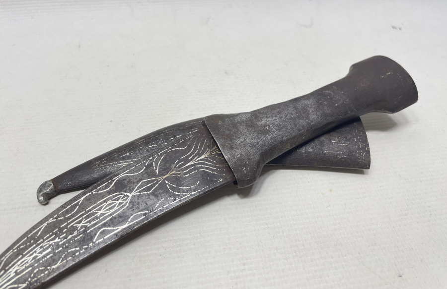 OSMANLI DÖNEMİ AFYON İŞİ KOFGARİ İŞÇİLİKLİ KUŞAK KAMASI