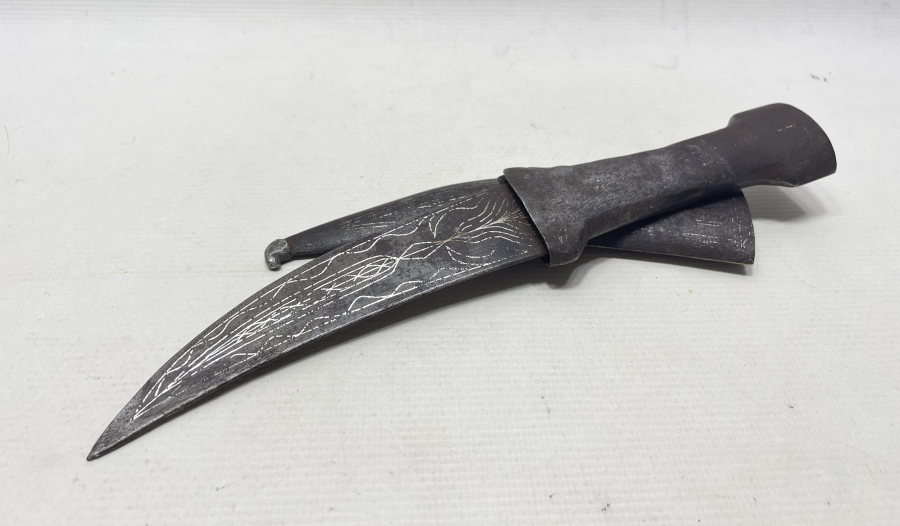 OSMANLI DÖNEMİ AFYON İŞİ KOFGARİ İŞÇİLİKLİ KUŞAK KAMASI