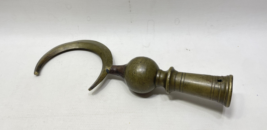 OSMANLI DÖNEMİ BRONZ ASKERİ SANCAK ALEMİ