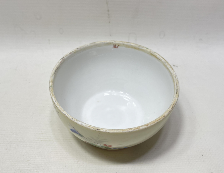 OSMANLI DÖNEMİ EL BOYAMA ÇORBA KASESİ