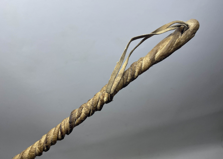 OSMANLI DÖNEMİ EL YAPIMI ÇERKES İŞİ AT KAMÇISI