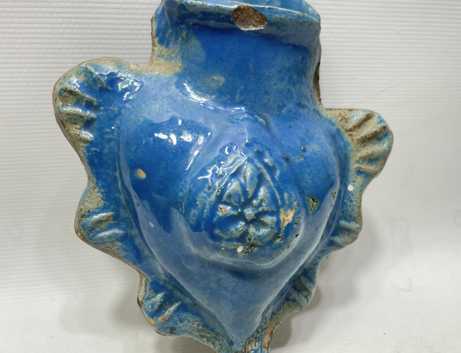 OSMANLI DÖNEMİ NADİR RENKTE KÜTAHYA CUMBA SAKSISI