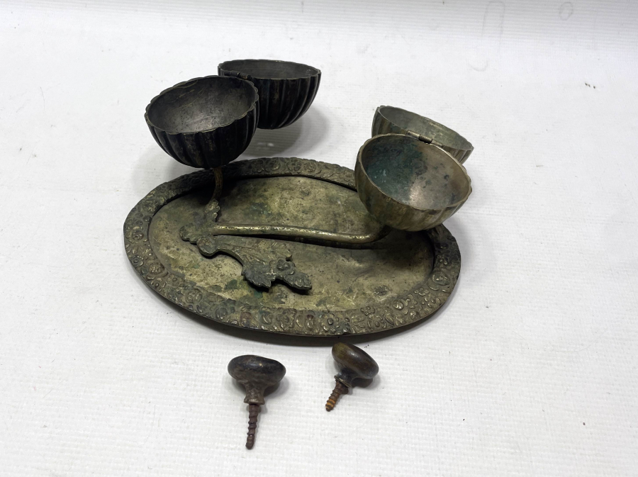 OSMANLI DÖNEMİ SÜLEYMANİYE DAMGALI SÜLEYMANİYE İŞİ BUHURDANLIK