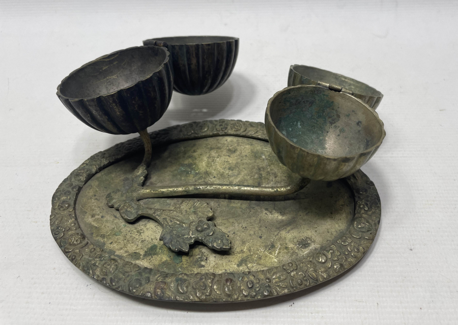 OSMANLI DÖNEMİ SÜLEYMANİYE DAMGALI SÜLEYMANİYE İŞİ BUHURDANLIK