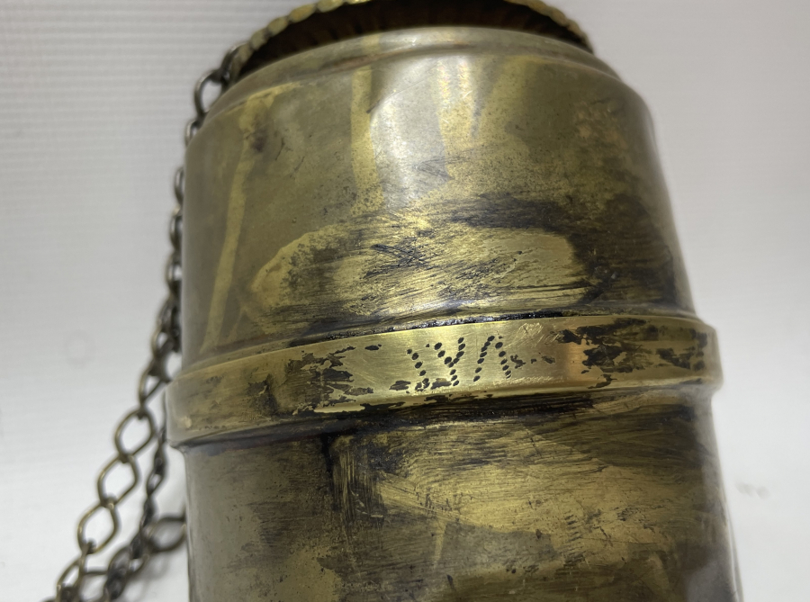 OSMANLI DÖNEMİ ÜZERİ YAZILI ÇOK NADİR MAHYA KANDİLİ