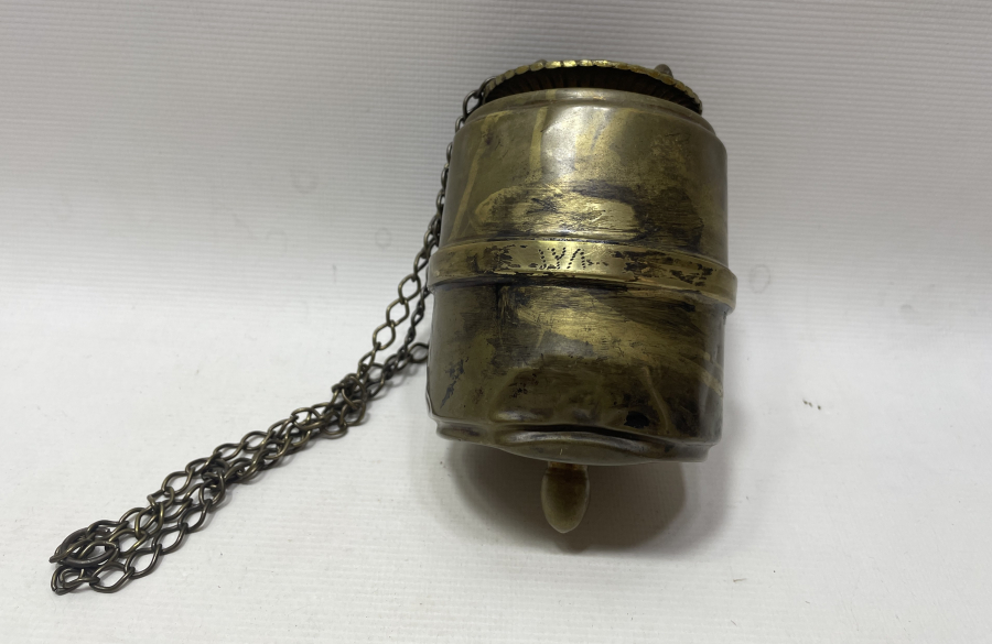 OSMANLI DÖNEMİ ÜZERİ YAZILI ÇOK NADİR MAHYA KANDİLİ