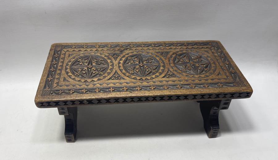 OSMANLI OYMACILIK SANATININ EN İYİ ÖRNEKLERİNDEN - OSMANLI AHŞAP OTURAK