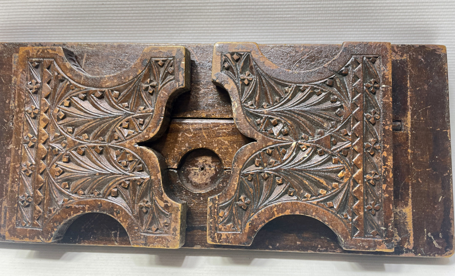 OSMANLI OYMACILIK SANATININ EN İYİ ÖRNEKLERİNDEN - OSMANLI AHŞAP OTURAK