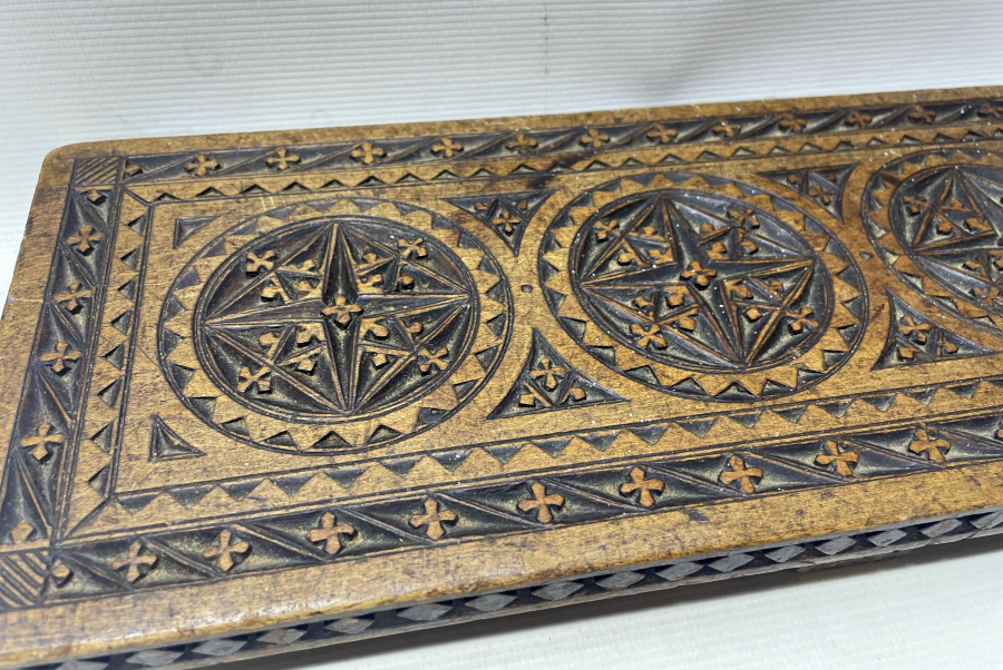 OSMANLI OYMACILIK SANATININ EN İYİ ÖRNEKLERİNDEN - OSMANLI AHŞAP OTURAK