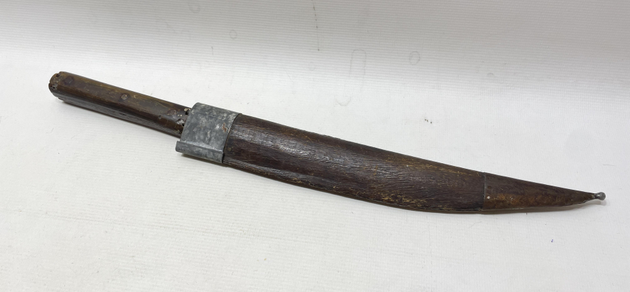 ÜZERİ ALTIN ÇAKMA İŞÇİLİKLİ OSMANLI DÖNEMİ KUŞAK KAMASI