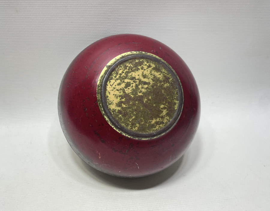 ÜZERİNDE BEKTAŞİ YILDIZI BULUNAN TESLİM TAŞI FORMUNDA ÇOK NADİR HURMA KUTUSU