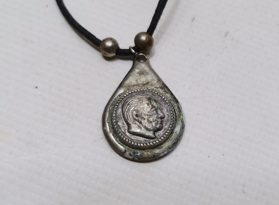 ANTİKA GÜMÜŞ ATATÜRK MADALYON