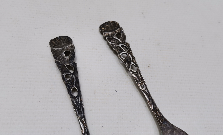 ANTİKA GÜMÜŞ ÇİFT ÇATAL