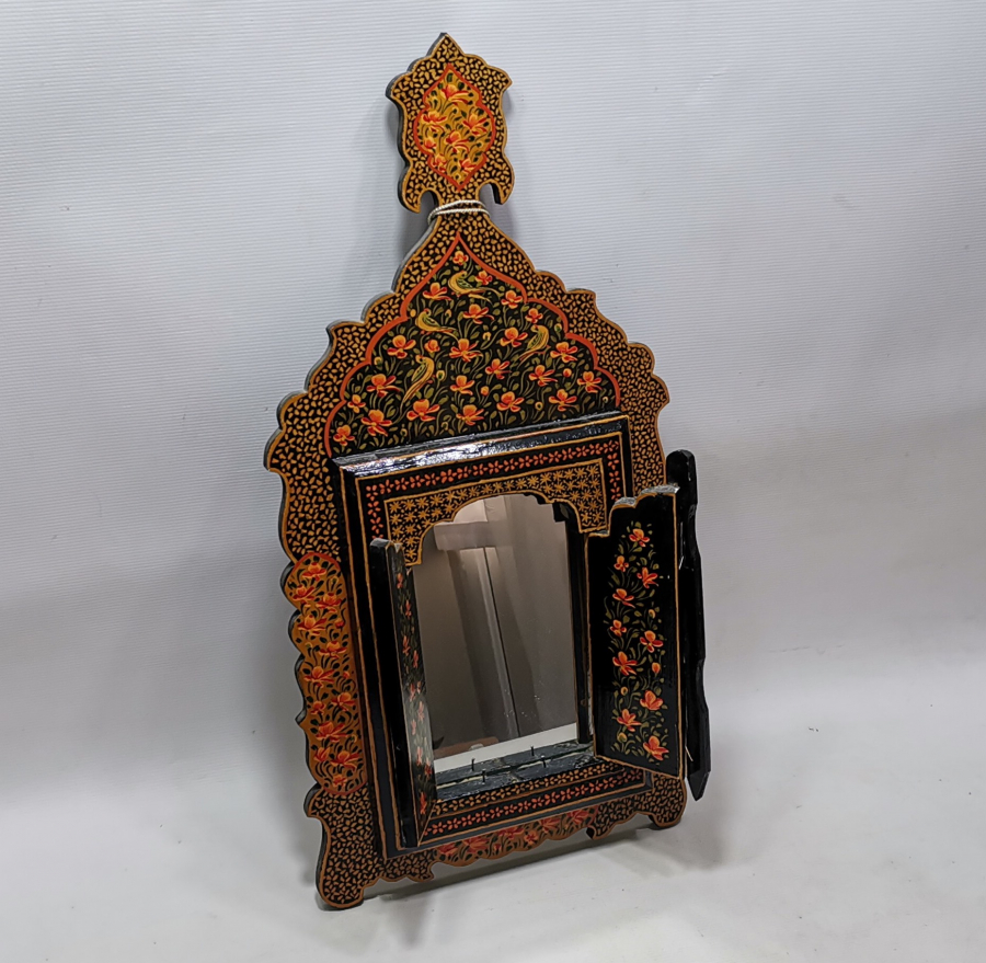 EL BOYAMA BÜYÜK BOY ANTİKA GELİN AYNASI