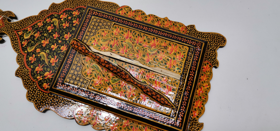 EL BOYAMA BÜYÜK BOY ANTİKA GELİN AYNASI