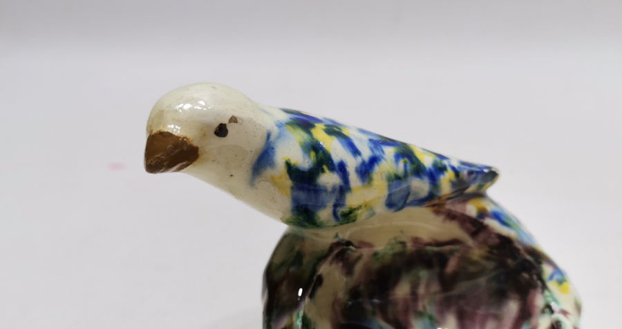 KÜTAHYA İŞİ EL BOYAMA KUŞ FİGÜRÜ