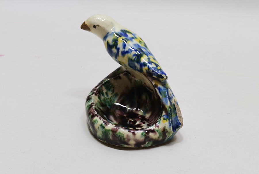 KÜTAHYA İŞİ EL BOYAMA KUŞ FİGÜRÜ