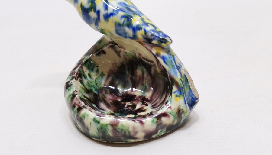 KÜTAHYA İŞİ EL BOYAMA KUŞ FİGÜRÜ