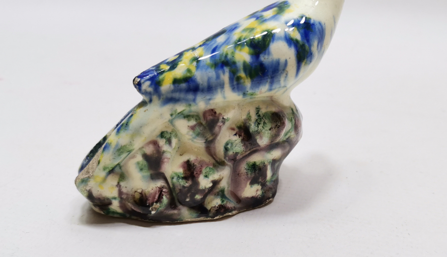 KÜTAHYA İŞİ EL BOYAMA KUŞ FİGÜRÜ