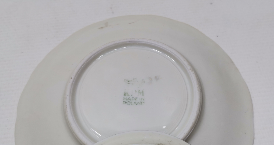 OSMANLI DÖNEMİ ALTIN VARAKLI KPM FİNCAN