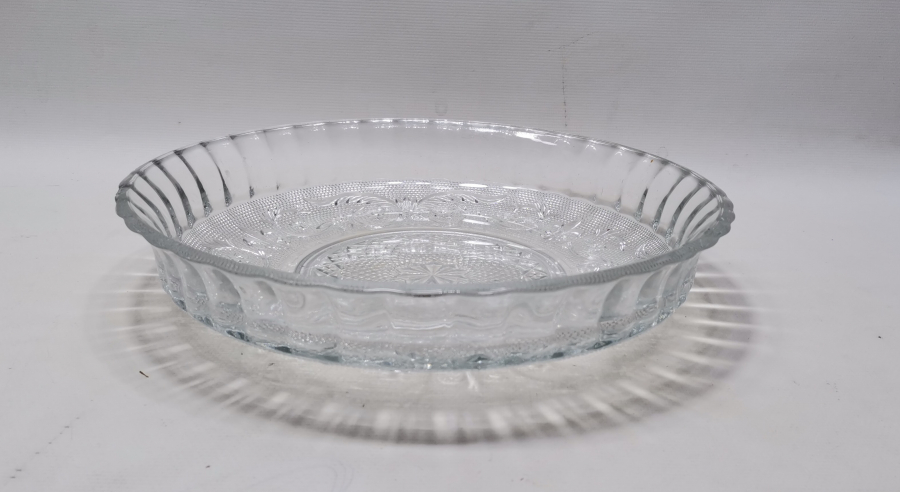 OSMANLI DÖNEMİ AY YILDIZLI KRİSTAL KESME JARDİNYER - MEYVELİK