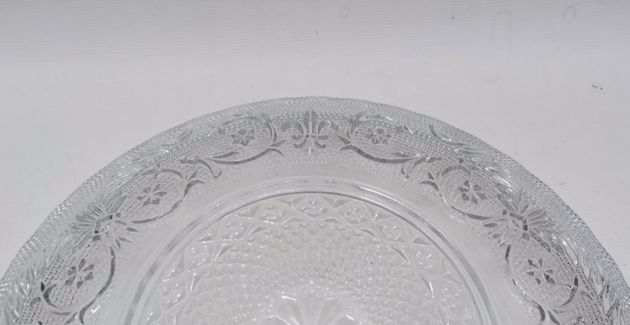 OSMANLI DÖNEMİ AY YILDIZLI KRİSTAL KESME JARDİNYER - MEYVELİK