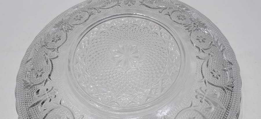 OSMANLI DÖNEMİ AY YILDIZLI KRİSTAL KESME JARDİNYER - MEYVELİK