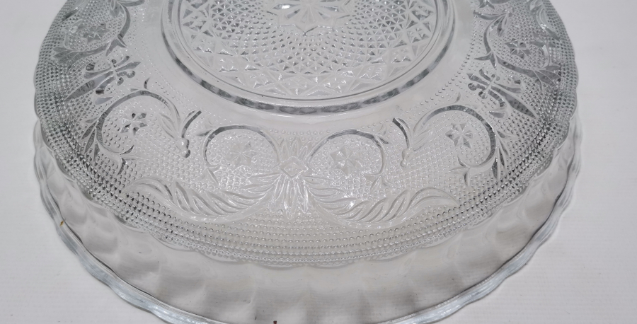 OSMANLI DÖNEMİ AY YILDIZLI KRİSTAL KESME JARDİNYER - MEYVELİK