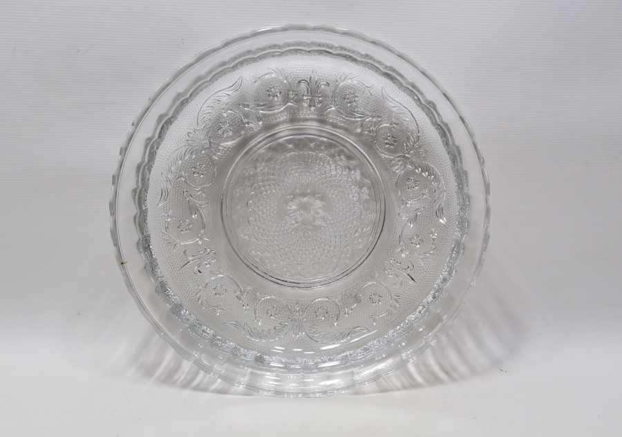 OSMANLI DÖNEMİ AY YILDIZLI KRİSTAL KESME JARDİNYER - MEYVELİK