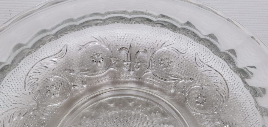 OSMANLI DÖNEMİ AY YILDIZLI KRİSTAL KESME JARDİNYER - MEYVELİK