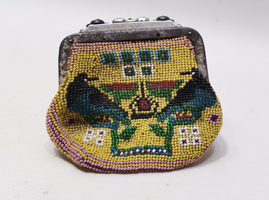 OSMANLI DÖNEMİ BONCUK İŞİ CÜZDAN