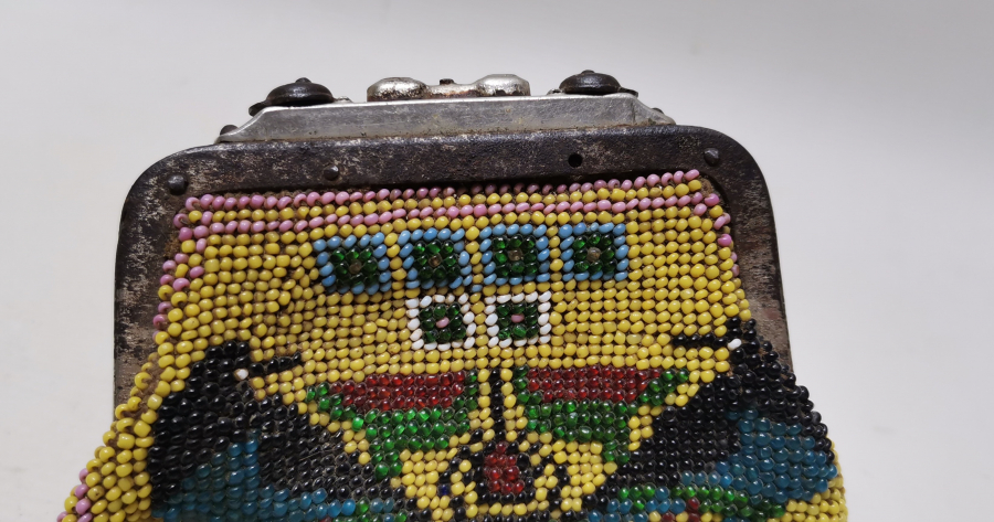 OSMANLI DÖNEMİ BONCUK İŞİ CÜZDAN