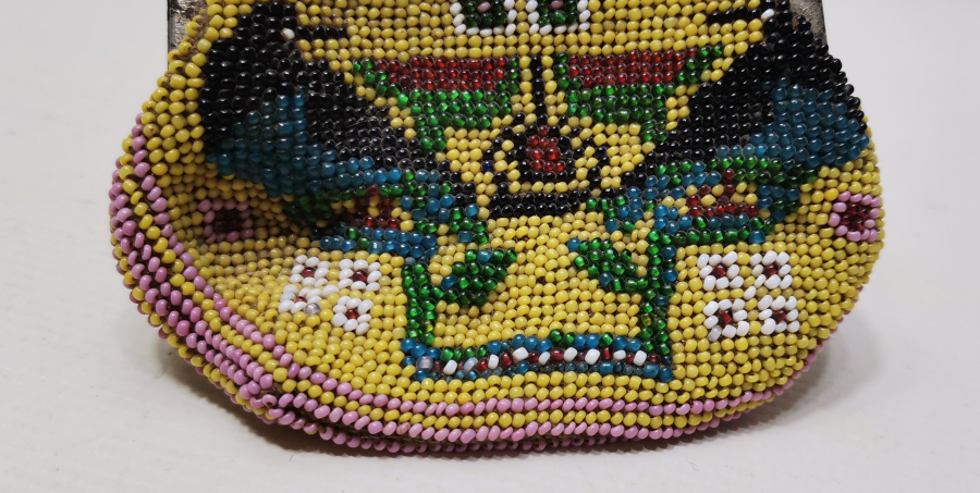 OSMANLI DÖNEMİ BONCUK İŞİ CÜZDAN