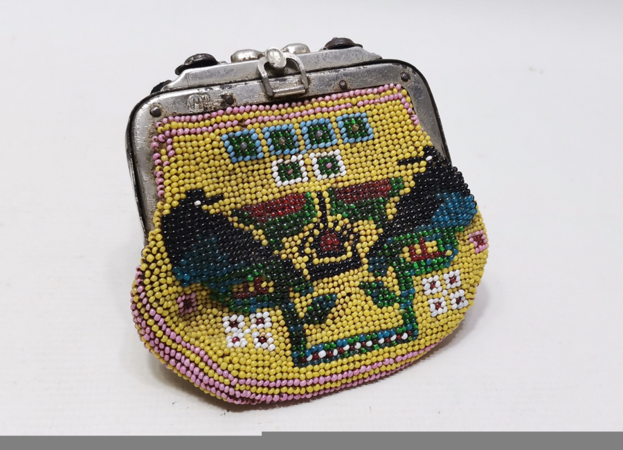 OSMANLI DÖNEMİ BONCUK İŞİ CÜZDAN