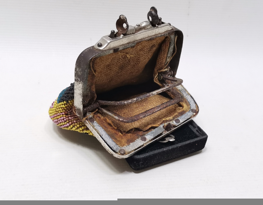 OSMANLI DÖNEMİ BONCUK İŞİ CÜZDAN