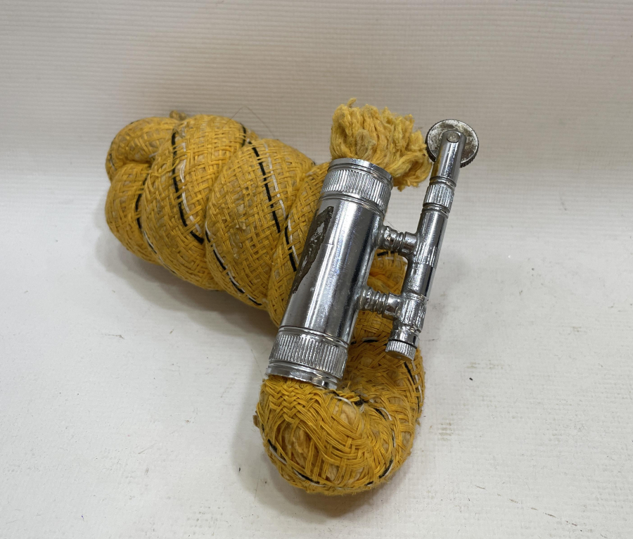 OSMANLI DÖNEMİ ÇİL KONDİSYONDA NADİR HALATLI ÇAKMAK