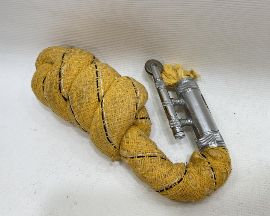 OSMANLI DÖNEMİ ÇİL KONDİSYONDA NADİR HALATLI ÇAKMAK