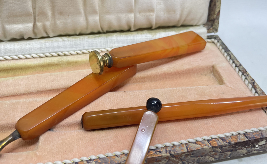 OSMANLI DÖNEMİ ÇOK NADİR MİSKEVİ BAĞA YAZI TAKIMI