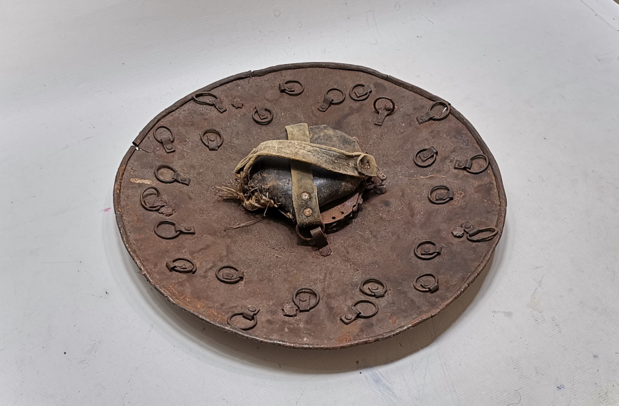 OSMANLI DÖNEMİ ÇOK NADİR YENİÇERİ TALİM KALKANI