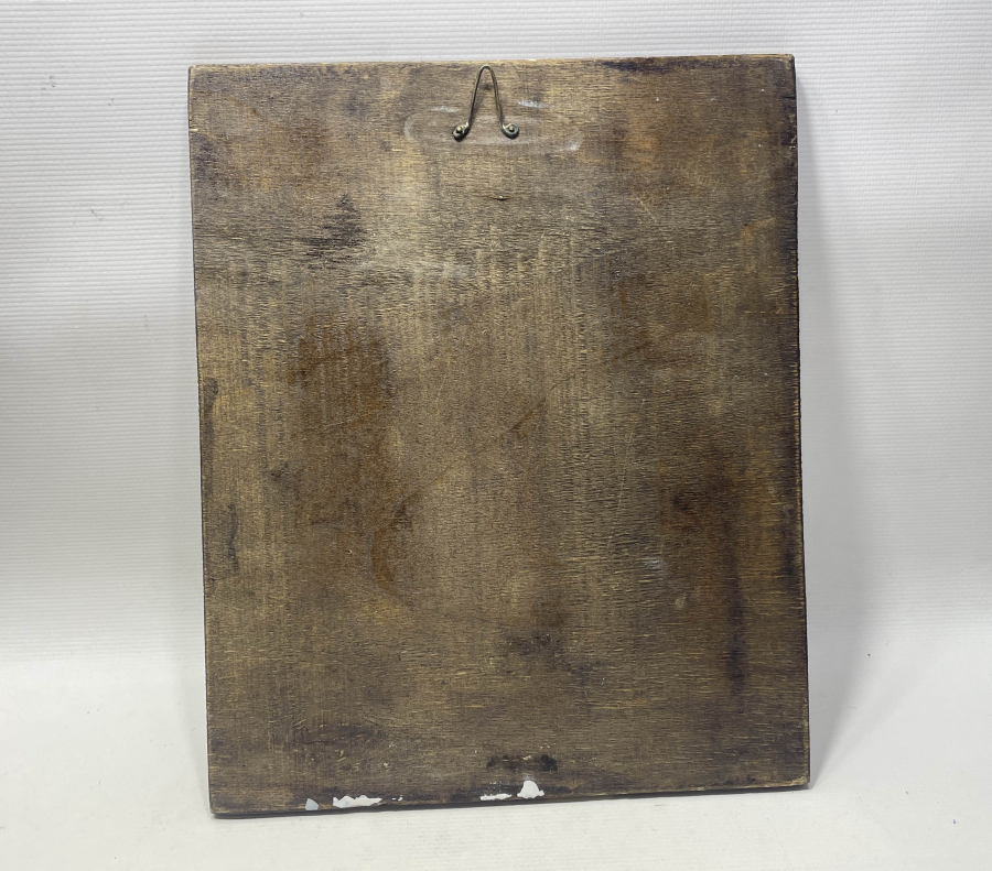 OSMANLI DÖNEMİ KABE ÖRTÜSÜ PARÇASINDAN YAPILMIŞ ÇOK NADİR PANO