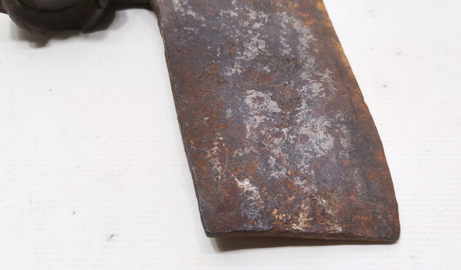 ÜZERİNDE OSMANLI DEVLET ARMASI BULUNAN ÇOK NADİR CELLAT TEBERİ