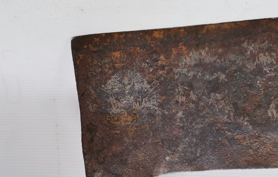 ÜZERİNDE OSMANLI DEVLET ARMASI BULUNAN ÇOK NADİR CELLAT TEBERİ